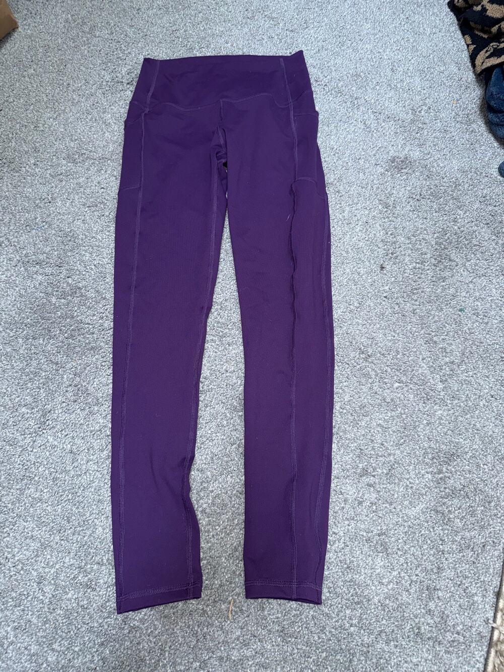 BuffBunny purple seamless high waisted leggings size medium